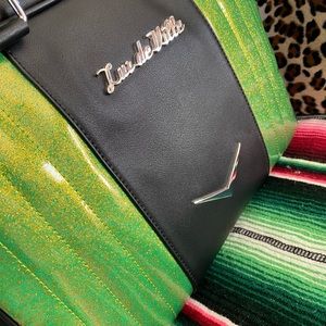 Lime green/ black  lg lux DeVille